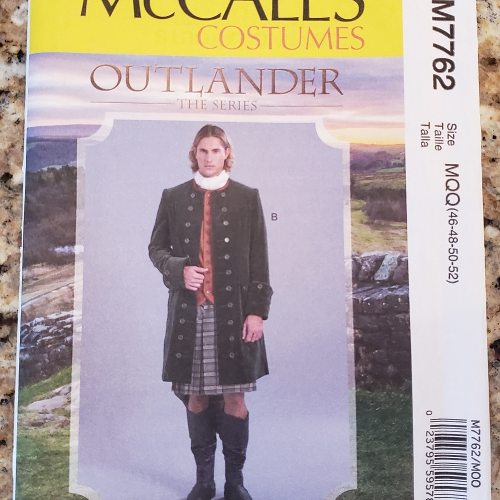 New McCalls Outlander Jacket Pattern